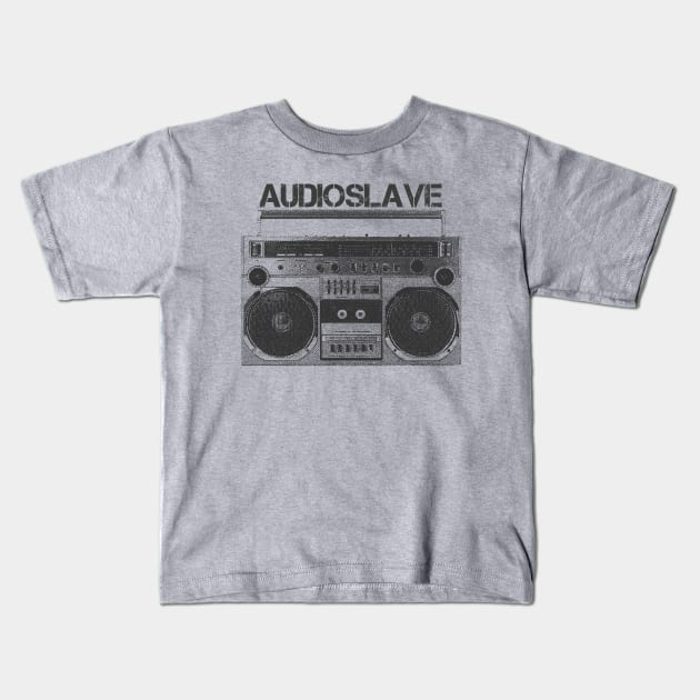 Audioslave / Hip Hop Tape Kids T-Shirt by SecondLife.Art